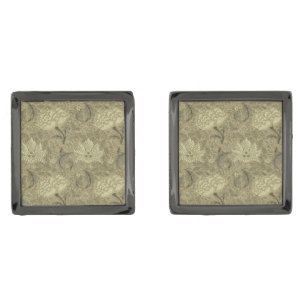 William Morris Windrush Floral Pattern: Vintage Cufflinks