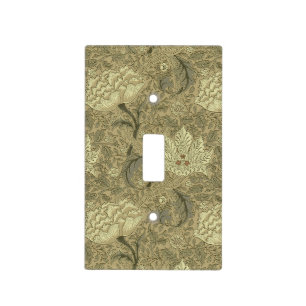 William Morris Windrush Floral Pattern: Vintage Light Switch Cover
