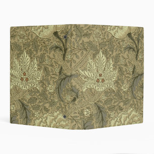 William Morris Windrush Floral Pattern: Vintage Mini Binder