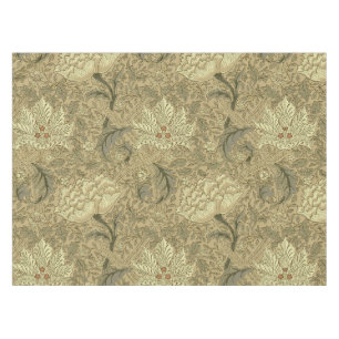 William Morris Windrush Floral Pattern: Vintage Tablecloth