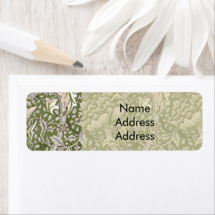 : William Morris Windrush Green Pattern: Vintage Label