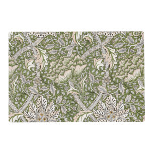 : William Morris Windrush Green Pattern: Vintage Placemat