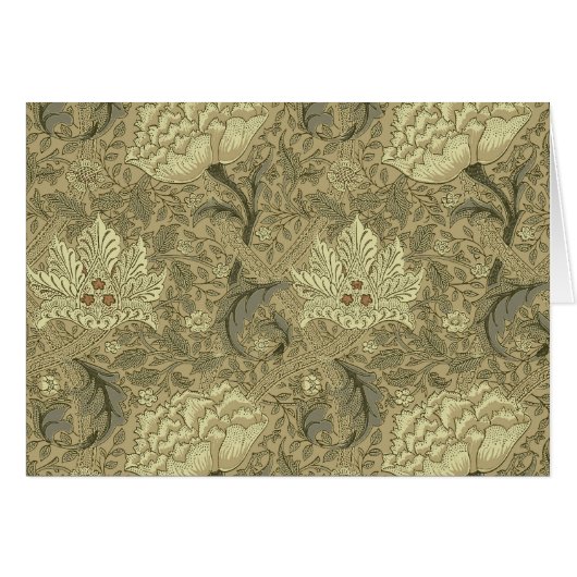 William Morris Windrush Wallpaper Pattern Cards (Front Horizontal)