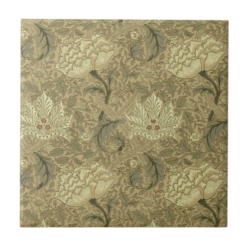 William Morris Windrush Wallpaper Pattern Ceramic Tile