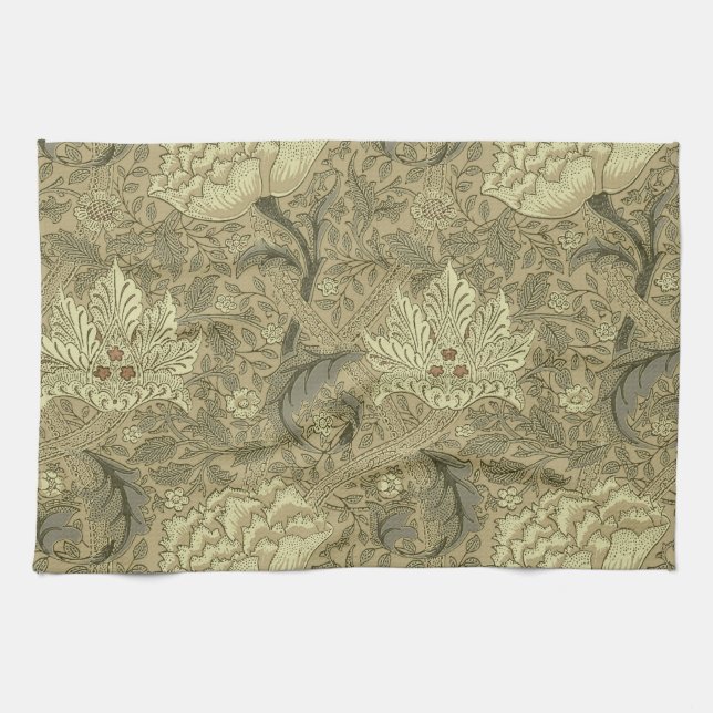 William Morris Windrush Wallpaper Pattern Kitchen Towel (Horizontal)