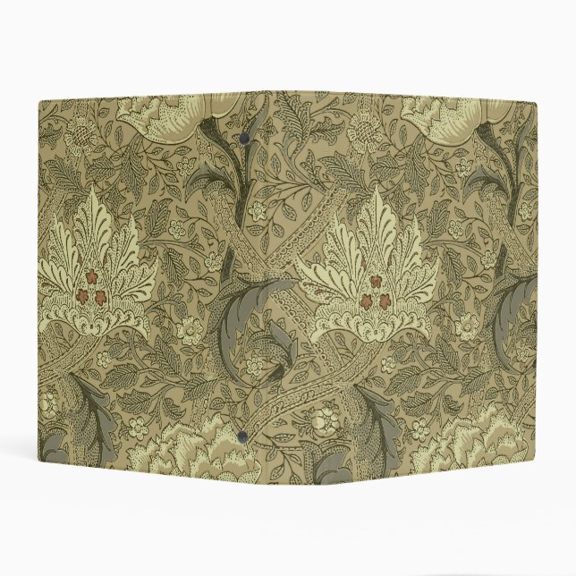 William Morris Windrush Wallpaper Pattern Mini Binder (Background)