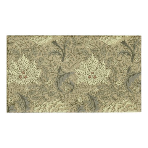 William Morris Windrush Wallpaper Pattern Name Tag