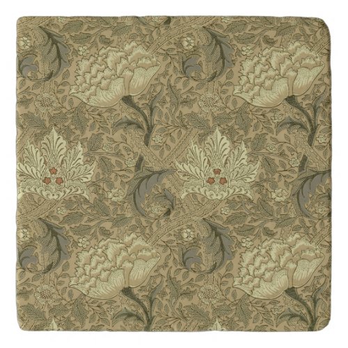 William Morris Windrush Wallpaper Pattern Trivet