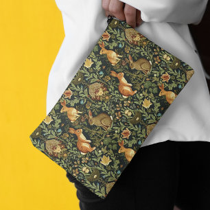 William Morris Woodland Floral Rabbits Christmas Accessory Pouch