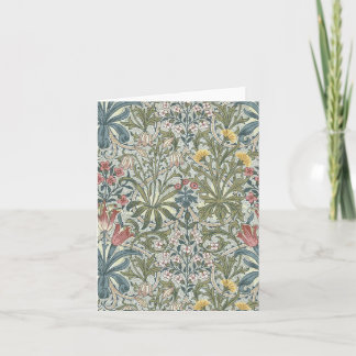 William Morris Woodland Weeds Note Card