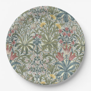William Morris Woodland Weeds Paper Plates