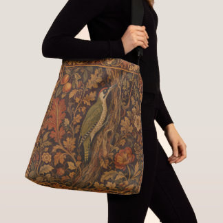 William Morris Woodpecker Prestigious Pattern Crossbody Bag