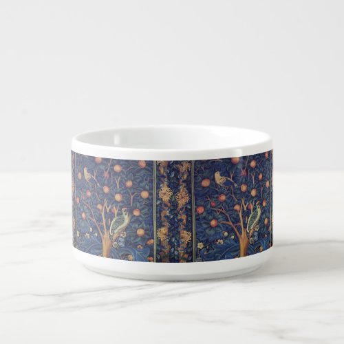 William Morris Woodpecker Tapestry Birds Floral Bowl