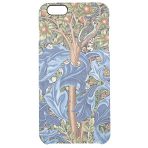 William Morris Woodpecker Tapestry Floral Vintage Clear iPhone 6 Plus Case