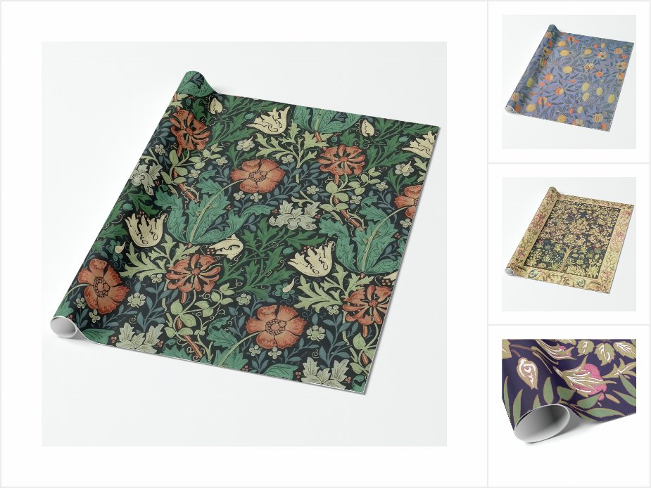 William Morris Wrapping Paper