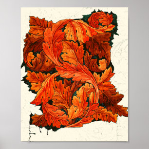 William Morris's Acanthus famous artwork Poster