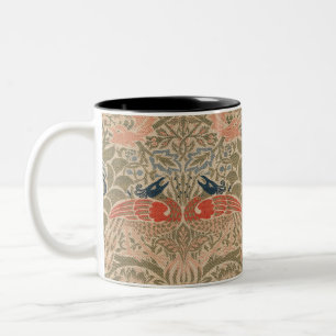 William morris's birds famous pattern    Two-Tone coffee mug
