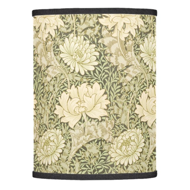 William Morris's Chrysanthemum pattern Lamp Shade (Front)