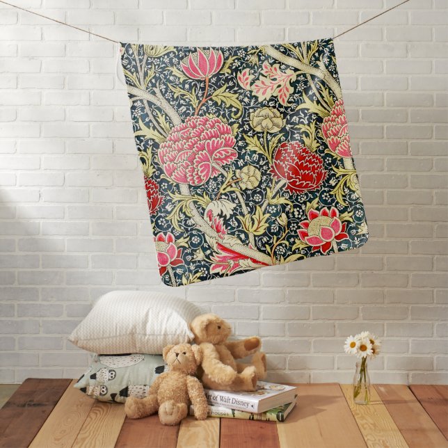 William Morris's Cray famous pattern Baby Blanket (In Situ)
