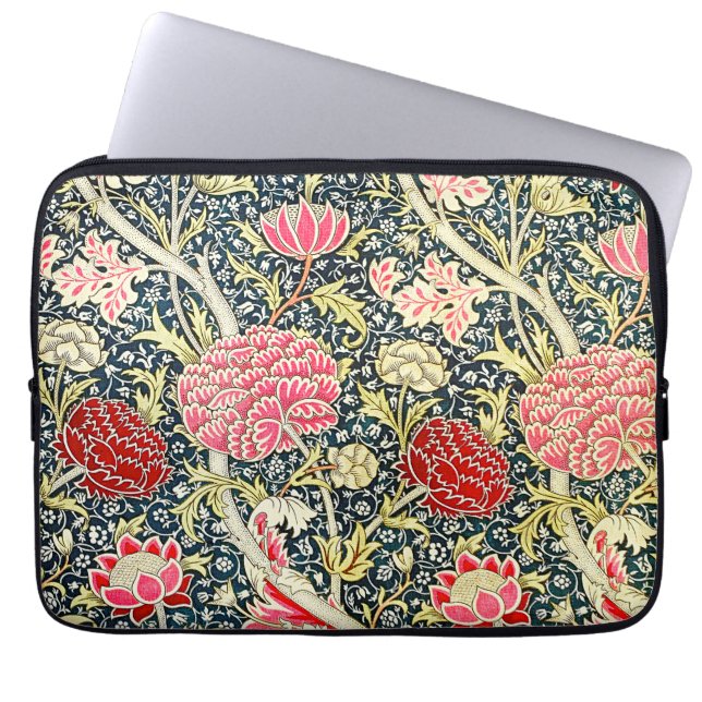 William Morris's Cray famous pattern Laptop Sleeve (Front)