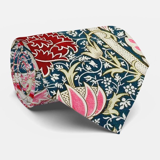 William Morris's Cray Neck Tie (Rolled)