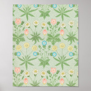 William Morris's Daisy famous pattern. Poster