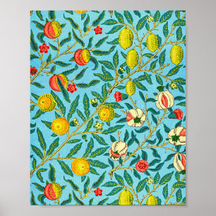 William Morris's Four fruits famous pattern Poster