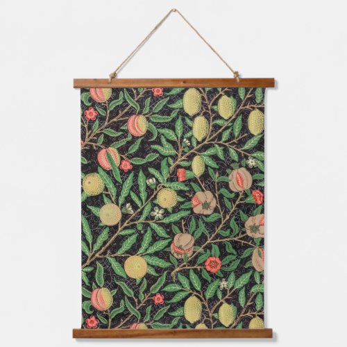 William Morriss Fruit pattern 1862  Hanging Tapestry