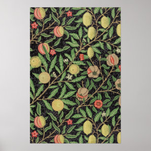 William Morris's Fruit pattern (1862)  Poster