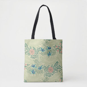 William Morris's Larkspur famous pattern Tote Bag