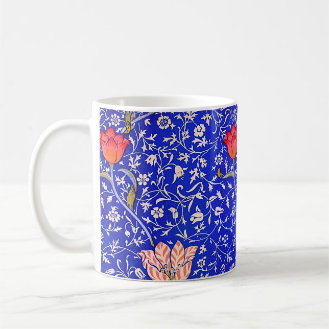 William Morris's Medway famous pattern   Coffee Mug (Left)