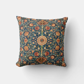 William Morris's Pattern | Holland Park Carpet Throw Pillow