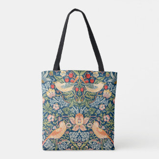 William Morris's Strawberry thief birds Tote Bag