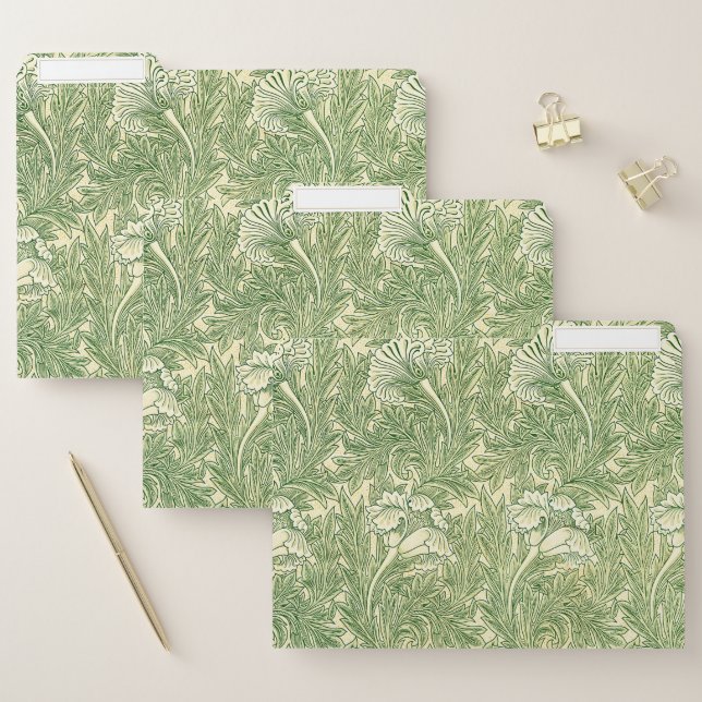 William Morris's Tulip famous pattern  File Folder (Set)