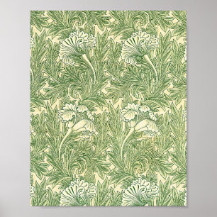 William Morris's Tulip famous pattern Poster