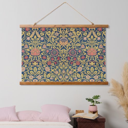 William Morriss Violet and Columbine famous Hanging Tapestry