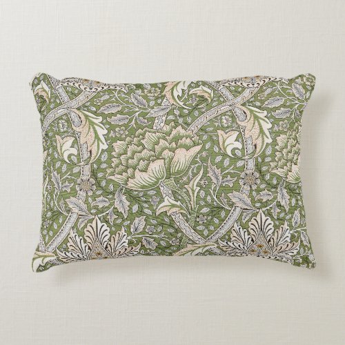 William Morriss Windrush 191725 Floral pattern Accent Pillow