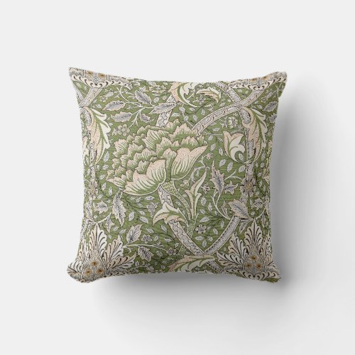 William Morriss Windrush 191725 Floral pattern Throw Pillow