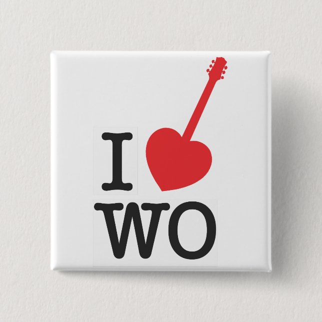 William Ocean Pinback Button (Front)