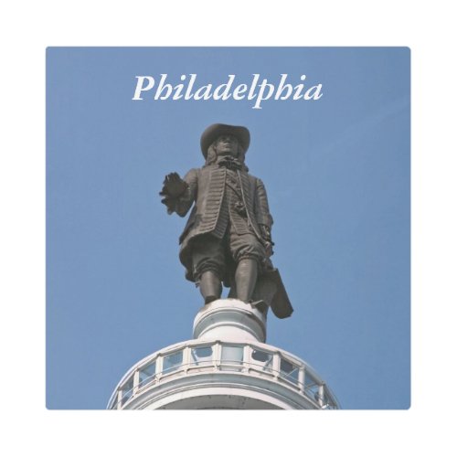 William Penn Metal Wall Art