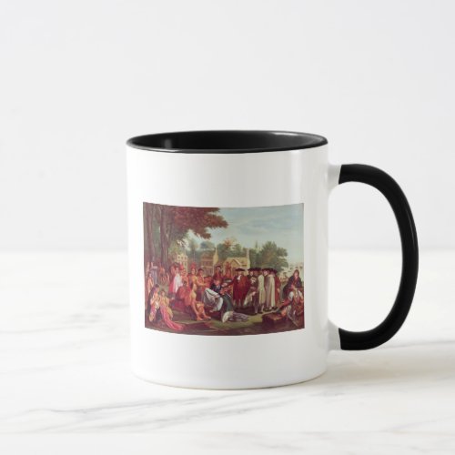 William Penns Treaty with the Indians in 1683 Mug