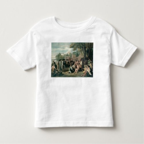 William Penns Treaty with the Indians in Toddler T_shirt