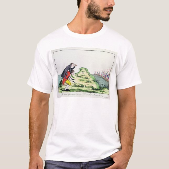 William Pitt Observing the French Squadron T-Shirt (Front)
