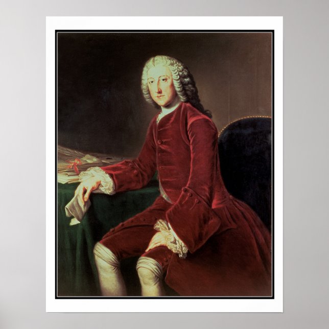 William Pitt the 'Elder', later 1st Earl of Chatha Poster (Front)