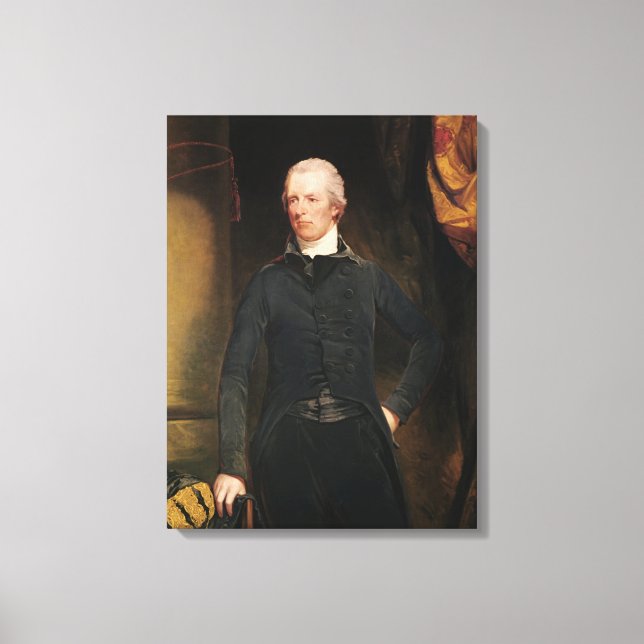 William Pitt the Younger Canvas Print (Front)