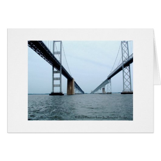 William Preston Lane Jr. Memorial Bridge Cards (Front Horizontal)