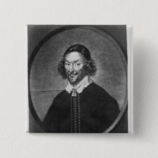 William Prynne  illustration Pinback Button (Front)