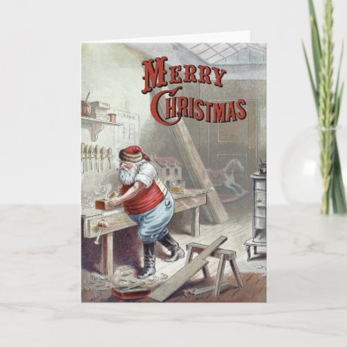 William Roger Snow  Santas Workshop Holiday Card