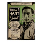 William S. Hart 1920 silent movie exhibitor ad (Front)