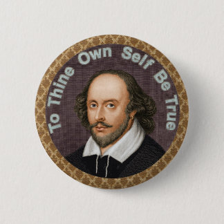 William Shakespeare Button